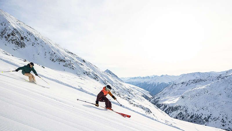 Skifahren im Kühtai
