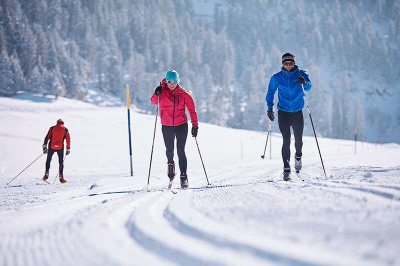 Langlaufen in Lüsens