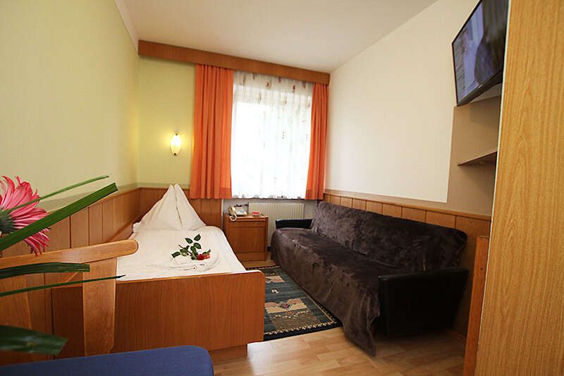 Einzelzimmer in der Pension Prantner